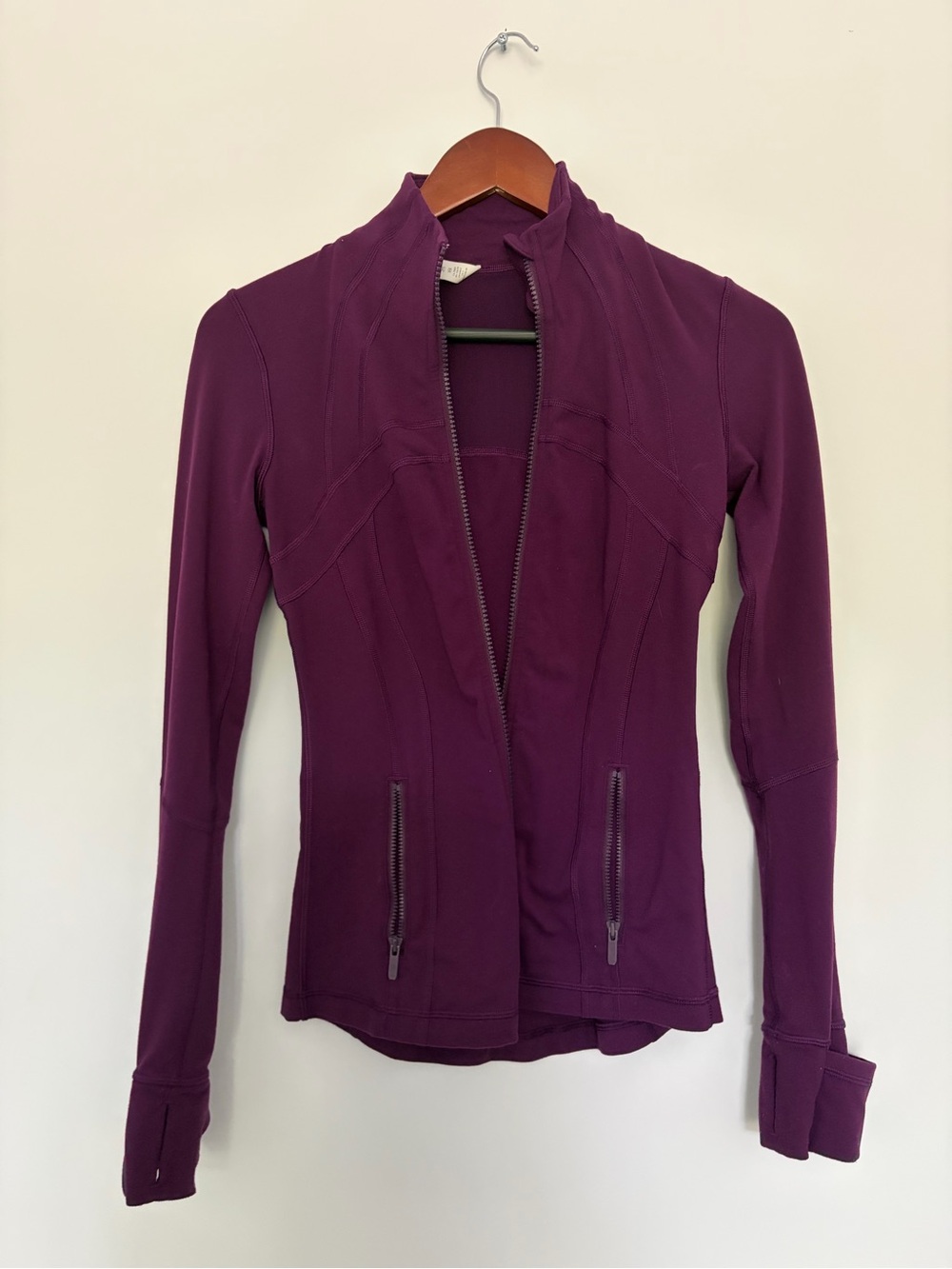 lululemon athletica Plum Zip-Up Bomber Jacket